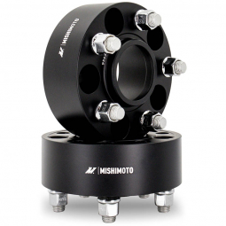 Mishimoto Wheel Spacers (50mm, 5x100, M12x1.25, 56.1 Bore), '02-'14 WRX & '13-'26 BRZ/FR-S/GR86