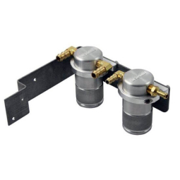 Moroso Air/Oil Separator (Small Body, Silver), 2008-2014 WRX