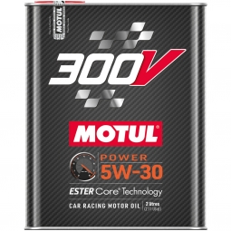 Motul 300V Power Racing Engine Oil (5W30, 2 Liters)