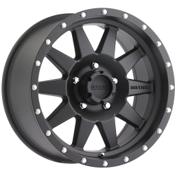 Method MR301 The Standard Wheel (15x7", -6mm, 5x114.3, Each) Matte Black