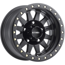 Method MR304 Double Standard Wheel (15x10", -50mm, 5x114.3, Each) Matte Black