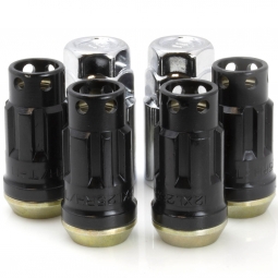 Muteki SR45-S Lock Set (12x1.5mm, Black w/ YZP Washers)