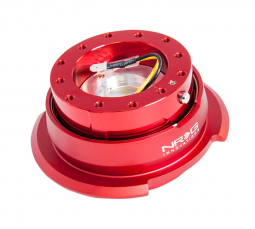 NRG Steering Wheel Quick Release Kit - Red