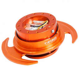 NRG Gen 3.0 Quick Release Steering Wheel Hub - Orange