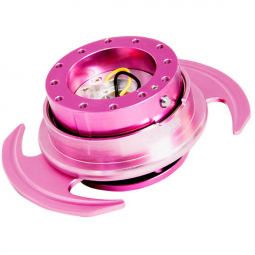 NRG Gen 3.0 Quick Release Steering Wheel Hub - Pink