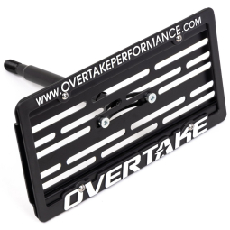 Overtake MaxxAdjust License Plate Relocation Kit, '15-'17 WRX & '15-'17 STi