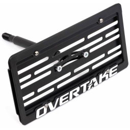 Overtake MaxxAdjust License Plate Relocation Kit, 2018-2021 WRX & STi