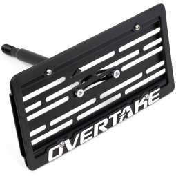 Overtake MaxxAdjust License Plate Relocation Kit, '08-'14 WRX & '08-'14 STi