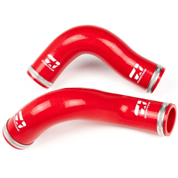 Overtake Radiator Hose Kit (Red), 2004-2008 Forester XT