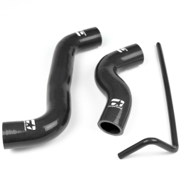 Overtake Radiator Hose Kit (Black), '15-'21 WRX & '14-'18 Forester XT