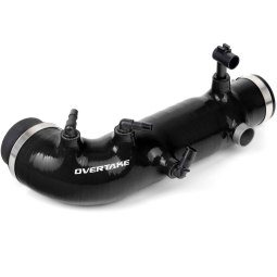 Overtake Silicone Turbo Inlet Hose (Black), '02-'07 WRX & '04-'21 STi