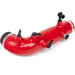 Overtake Silicone Turbo Inlet Hose (Red), '02-'07 WRX & '04-'21 STi