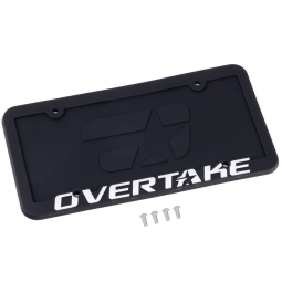 Overtake License Plate "Floppy Frame" - Silicone