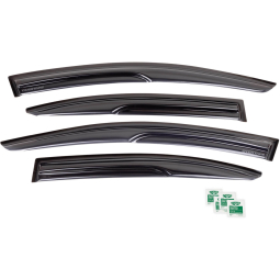 Overtake Rain Guards, 2015-2021 WRX & STi