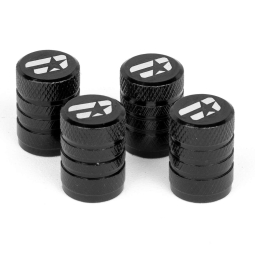 Overtake Aluminum Valve Stem Caps (Black)