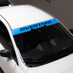 Overtake Windshield Banner (Hyper Blue), 2022-2026 WRX w/ EyeSight