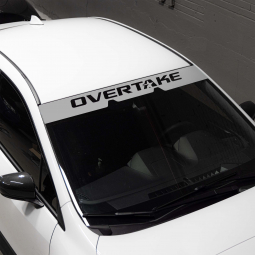Overtake Windshield Banner (Silver), 2022-2026 WRX w/ EyeSight