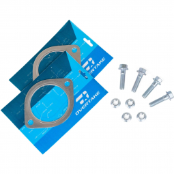 Overtake Cat-Back Exhaust Refresh Kit (3" Single Exit), '02-'26 WRX/STi & '13-'26 BRZ/GR86