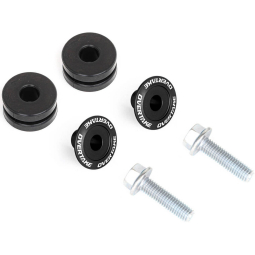 Overtake Top Mount Intercooler Isolator Bushings (Black), '02-'26 WRX & '04-'21 STi