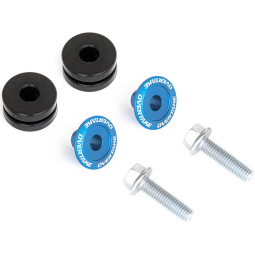 Overtake Top Mount Intercooler Isolator Bushings (Blue), '02-'26 WRX & '04-'21 STi