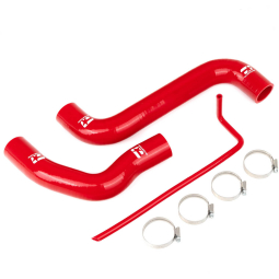 Overtake Radiator Hose Kit (Red), 2013-2017 Crosstrek