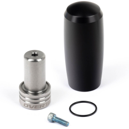 Overtake ModKnob Weighted Delrin Shift Knob - Tall (Black), '02-'26 WRX/'04-'21 STi & BRZ/GR86/FR-S