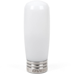 Overtake ModKnob Weighted Delrin Shift Knob - Tall (White), '02-'26 WRX/'04-'21 STi & BRZ/GR86/FR-S