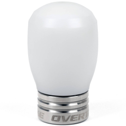 Overtake ModKnob Weighted Delrin Shift Knob - Short (White), '02-'26 WRX/'04-'21 STi & BRZ/GR86/FR-S