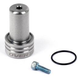 Overtake ModKnob Shift Knob Base (Raw Stainless Steel), '02-'26 WRX/'04-'21 STi & '13+ BRZ/GR86/FR-S