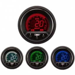 Prosport Premium EVO Electric Boost Gauge (52mm, 4 Color, Peak/Warn)