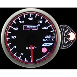 Prosport Halo Series EGT Gauge (52mm, 3 Color, Peak/Warn)