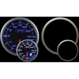 Prosport Premium Boost Gauge (52mm, Blue/White, Peak/Warn)