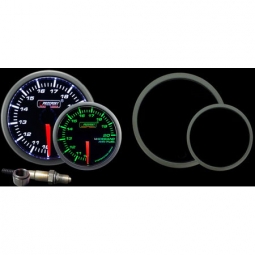 Prosport Premium Wideband Air / Fuel Ratio (AFR) Gauge (52mm, Green/White)