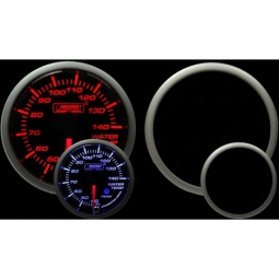 Prosport Premium Water Temp Gauge (METRIC, 52mm, Amber/White, Peak/Warn)