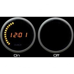 Prosport Performance Series Digital Clock (52mm, Amber)