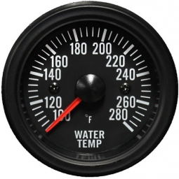 Prosport Clear Lens WaterProof Electric Water Temp Gauge (52mm, White LED)