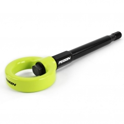 Perrin Tow Hook Kit (Front, Neon Yellow), '08-'14 WRX & '08-'14 STi