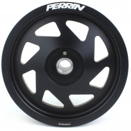 Perrin Crank Pulley (Small Hub, Black), '22-'25 WRX & '22-'26 BRZ/86