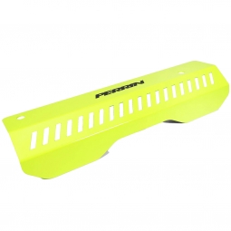 Perrin Pulley Cover (Short Version, Works w/ AOS System, Neon Yellow), '22-'26 WRX
