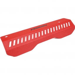 Perrin Pulley Cover (Short Version, Works w/ AOS System, Red), '22-'26 WRX
