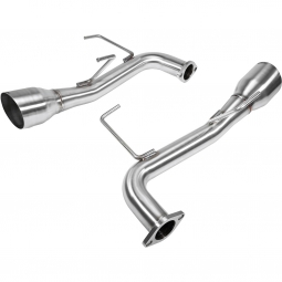 Perrin Axle-Back Exhaust System (Dual Exit w/ Single Tips), '22-'26 WRX