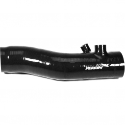 Perrin 3" Turbo Inlet Hose w/ Nozzle (Black), 2022-2026 WRX
