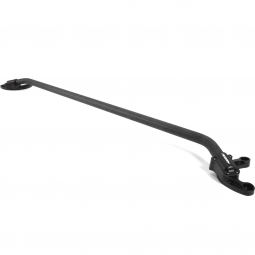 Perrin Front Strut Tower Brace w/ Billet Feet (Wrinkle Black), '22-'26 WRX