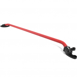 Perrin Front Strut Tower Brace w/ Billet Feet (Red), 2022-2026 WRX