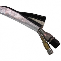 PTP Silver Heat Reflective Sleeve Hook & Loop (1" to 1 1/4" x 3')