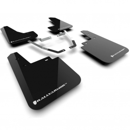 Rally Armor UR Mud Flaps (Black w/ White Logo), '24-'25 Crosstrek Wilderness