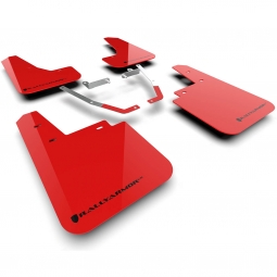 Rally Armor UR Mud Flaps (Red w/ Black Logo), '24-'25 Crosstrek Wilderness