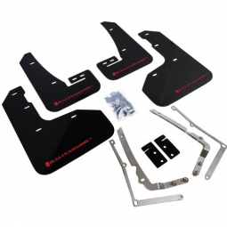 Rally Armor UR Mud Flaps (Black w/ Red Logo), 2015-2017 Golf R
