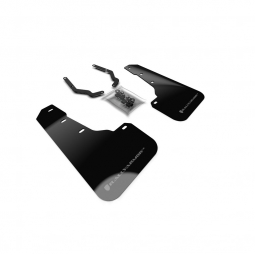 Rally Armor UR Mud Flaps (Black w/ Grey Logo), 2018-2023 Crosstrek