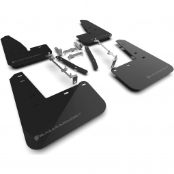 Rally Armor UR Mud Flaps (Black w/ Dark Grey Logo), '23-'25 GR Corolla